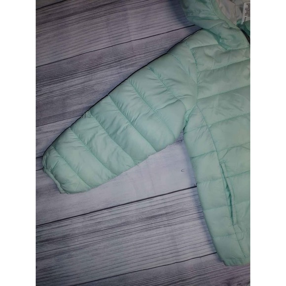 Girls Green Unicorn Jacket Size 2t - Picture 4 of 7